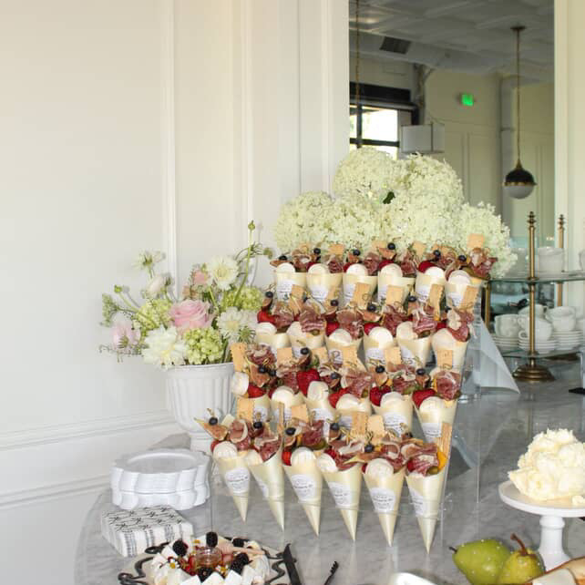Planning the Perfect Bridal Shower: Why Cones & Grazing Tables Are a Must-Have